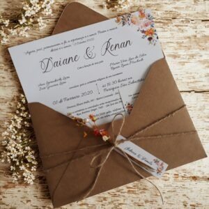 Convite Rústico