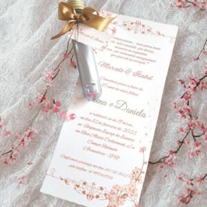 Convite Tubete para Debutante